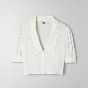 Aritzia - Sunday Best - Solitaire Blouse - Size S